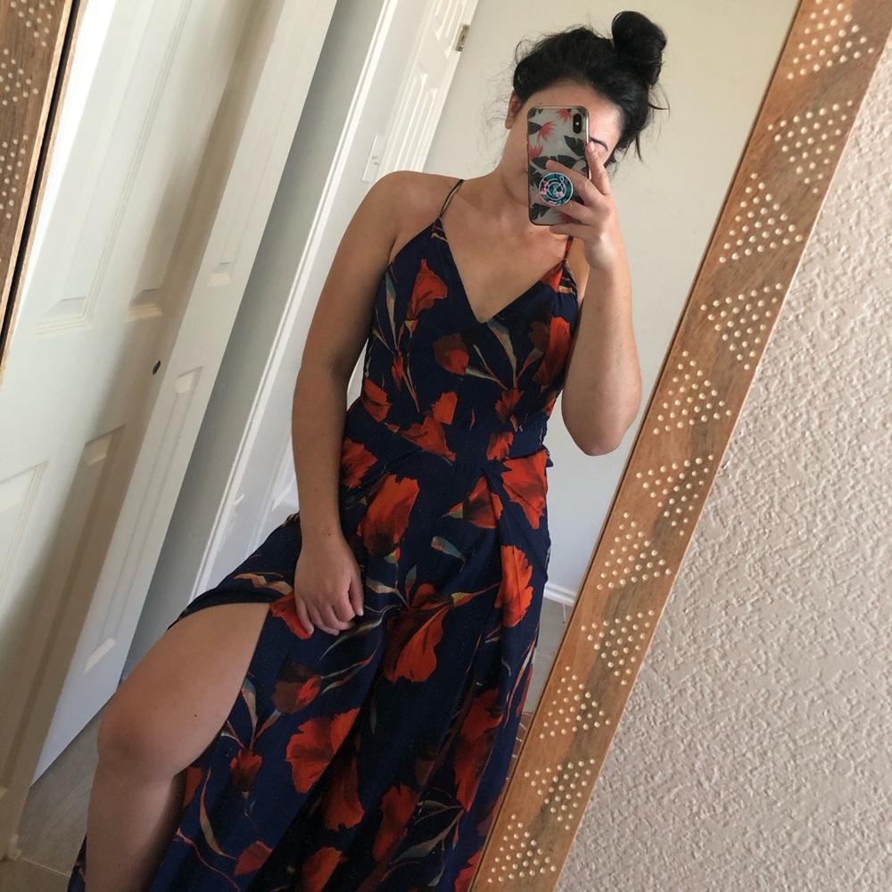 Floral pant jumper